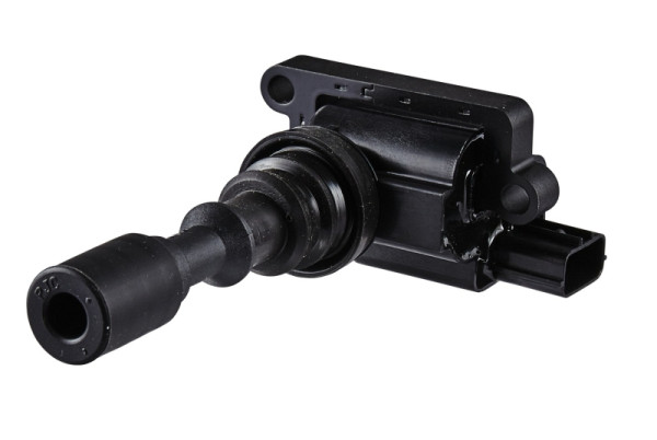 HELLA Zündspule, 3-polig, Kerzenschachtzündspule, geschraubt, 5DA 230 035-801