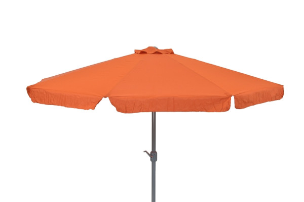 Merxx Marktschirm mit Kurbel, Ø 300 cm, terracotta, 29000-316