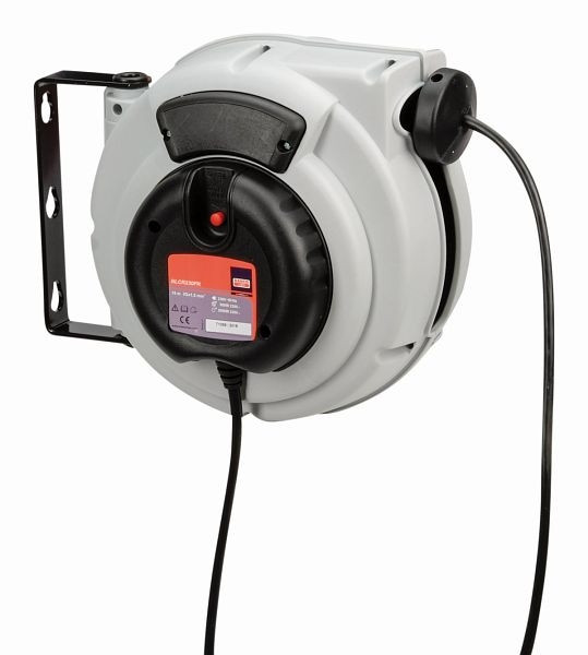 Bahco 230V Kabeltrommeln, 15m, 800-2000 Watt, Schuko-Stecker, BLCR230SC