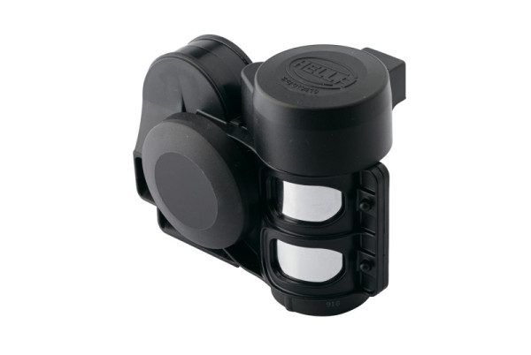 HELLA Horn, 12V, 112dB(A), Frequenzbereich: 520/660Hz, Frequenzbereich von: 520Hz, Frequenzbereich bis: 660Hz, Gehäusefarbe: schwarz, 3PB 013 410-081