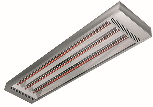 Etherma Industrie Quarzstrahler, Infrarot, Aluminium, 2/4/6 kW, 400 V, 38200