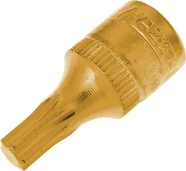 Hazet Schraubendreher-Steckschlüsseleinsatz TORX®, Vierkant hohl 6,3 mm (1/4 Zoll), Innen TORX® Profil, T30, 8502-T30