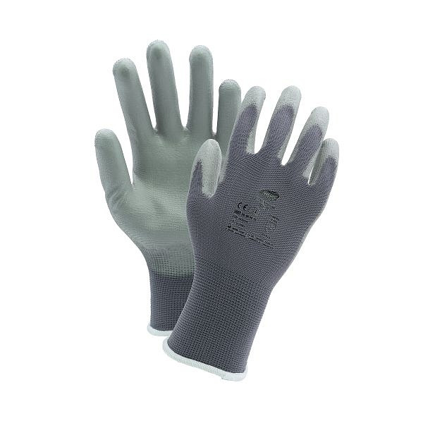 WERO Feinstrickhandschuh Allrounder grau, Größe 6, VE: 12 Paar, 20462476