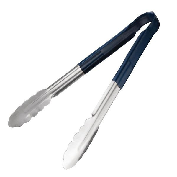 Vogue Servierzange mit Farbkodierung blau, CB156, 5050984196577