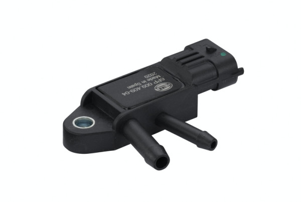 HELLA Sensor, Abgasdruck, 3-polig, geschraubt, 6PP 009 409-041