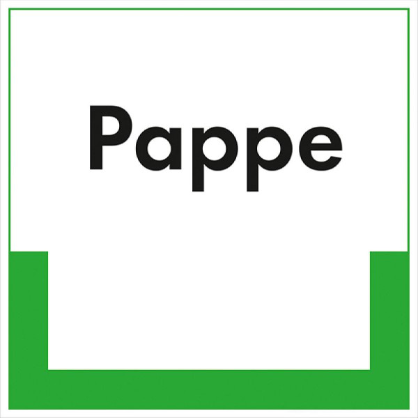 Stein HGS Kennzeichnungsschild Pappe, 400x400mm/Kunststoff, witterungsbeständig, 43.6747