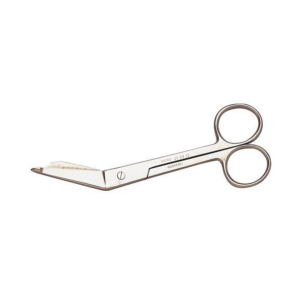 WERO Listerschere, kniegebogen, rostfrei, 14 cm, 250013