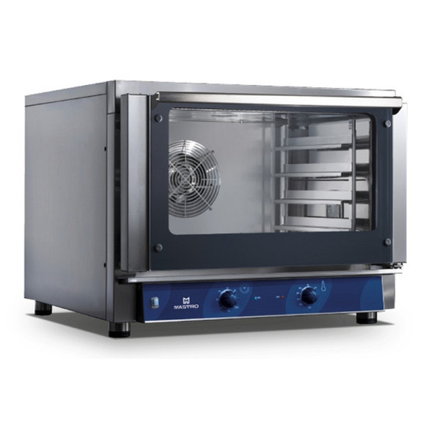 Gierre Elektro-Kovenktionsofen 4x GN 1/1- 60x40 cm mit Befeuchter und 2 Ventilatoren, AIB0073