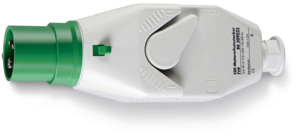 Fein Motorschutzstecker, passend zu Baureihe 869, Einstellbereich 9-12,5 A, 32 A, 30756097008