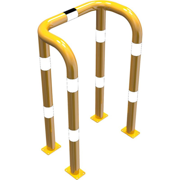 Stein HGS Rammschutzbügel -Solid- 90° Doppelbügel, 750x1150mm /zum Aufdübeln, 477.69pbg