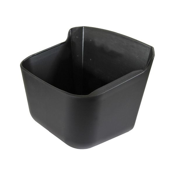 Growi Profi-Futtertrog mit Auslaufstopfen, 40 Breite x 30 Tiefe x 22/33 Höhe cm, Kunststoff, 10070900