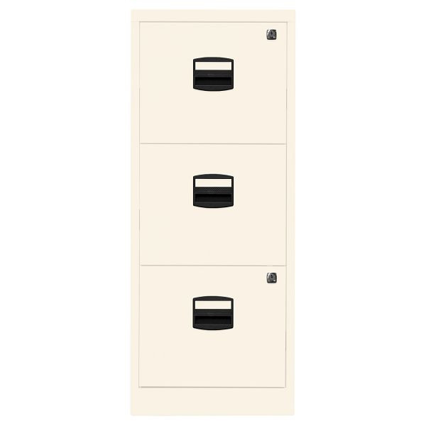 Bisley Home Hängeregistraturschrank PFA, 3 HR-Schubladen, 625 reinweiß, PFA3F625