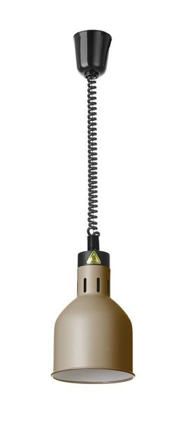 Hendi Höhenverstellbare Wärmelampe, Zylinder beige 230V 250W, 273784