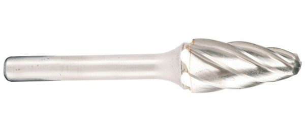 Projahn Hartmetallfräser Form F Rundbogen d1 6.0 mm, Schaft-Durchmesser 6.0 mm Schnellfrässchliff, 700636060