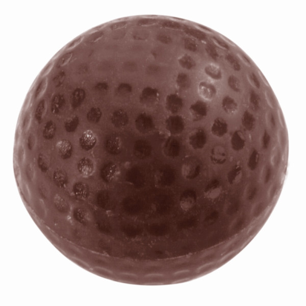 Schneider Schokoladen-Form 275x135 mm, Ø 30 mm, Golfball, Doppelform, 421443