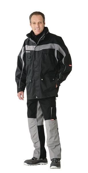 Planam Plaline Allwetterjacke, schwarz/zink, Größe S, 2570044