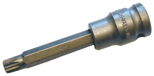 SW-Stahl IMPACT-Schraubendreheinsatz, 1/2", Innenvielzahn, M8 x 100 mm, 05210SB