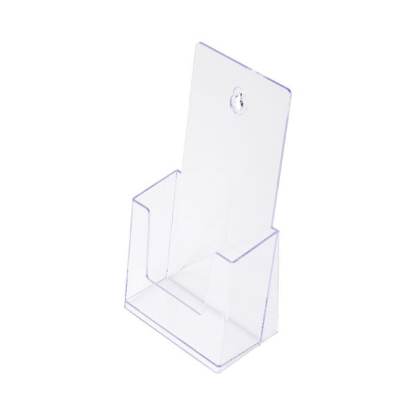 Showdown Displays 1 x 1/3 A4 Spritzguss-Prospekthalter Tisch/Wand, D13A4P