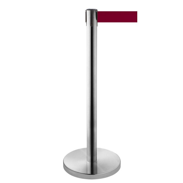 Stein HGS Personenleitsystem -P-Line Niro-, burgunder, mit magnetischem Gurtendstück, 3639604