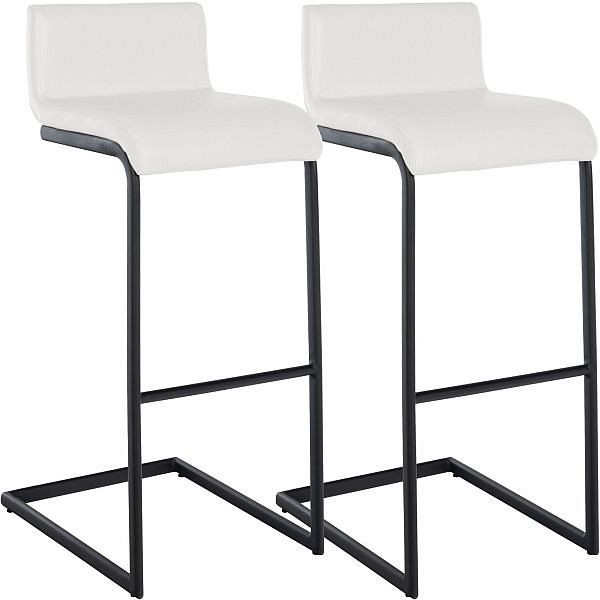 CLP Barhocker Newport B Kunstleder, weiß, VE: 2 Stück, 327318