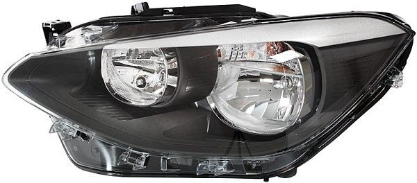 HELLA Halogen/FF-Hauptscheinwerfer, für u.a. BMW 1 (F20), ECE, für Linksverkehr, rechts, 1LG 010 741-101