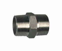 Riegler Doppelnippel, 6-kant, 111814, 4047322068956