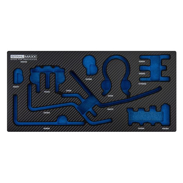 Stahlmaxx Schaumstoffeinlage 1/3 für PSA, XXL-999159S, 4251294822069