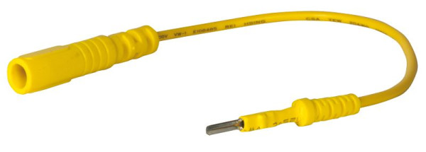 SW-Stahl Prüfkabel Stecker 2,1 mm, gelb, 195 mm, 32225L-8