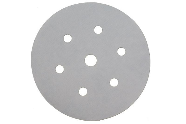 Mirka Schleifscheibe Q.SILVER 150mm Grip 7-fach gelocht, P800, VE: 50 Stück, 3662805081