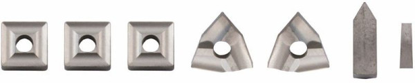 ELMAG Wendeplatten-Satz 7-teilig für Drehmeißel-Satz 20x20 mm, 88078