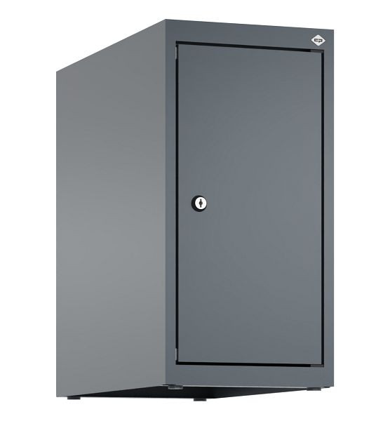 C+P Schrankaufsatz Classic PLUS, Aufsatzschrank, 7016/7016, Zylinderschloss, 500x250x500mm, 1 Abteil, 080090-19 S10027