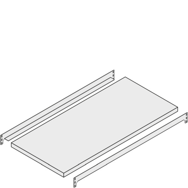 BITO Zusatzebene Set /Fachboden 1300x800 gerade 100kg verzinkt, C0830-0001
