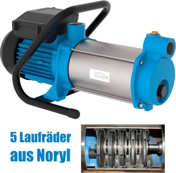 Güde Gartenpumpe MP 120/5A/GJ, Netzspannung: 230 V, 94188, 4015671941886
