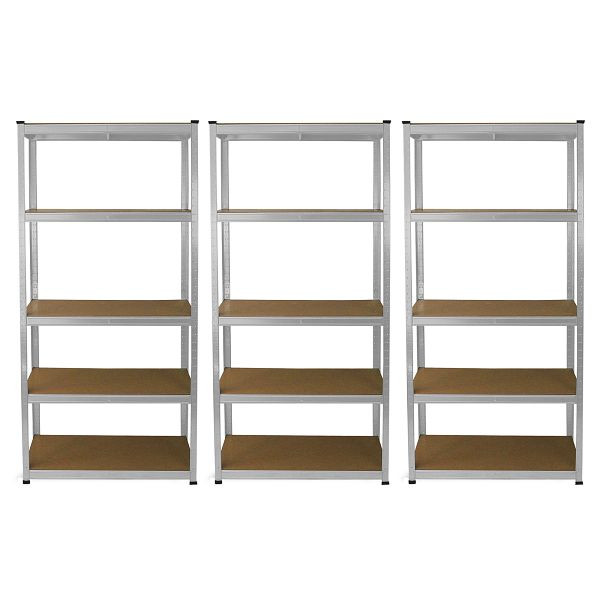 Monster Racking 3 x E-Rax Galvanisiertes Lagerregal, 25638