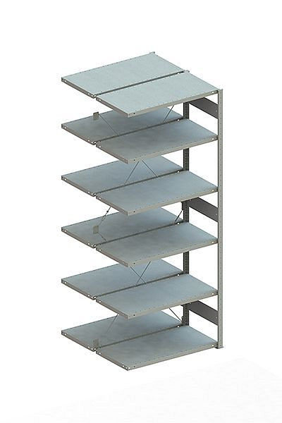 Meta CLIP 150 DAR 2500x1000x500 mm, RAL 7035, Bodenanzahl: 2 x 6, 200176600