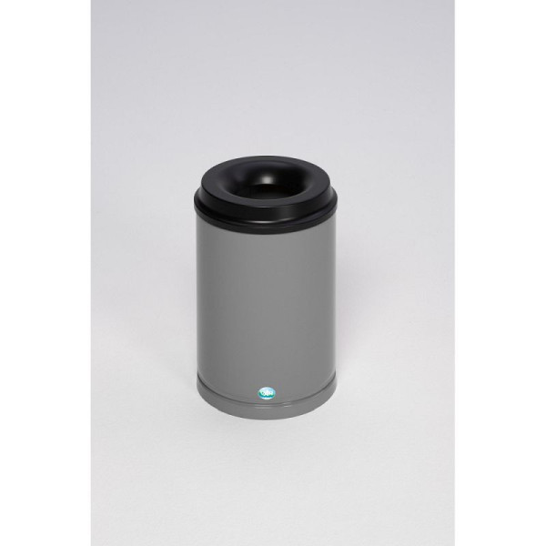 STEIN HGS Papierkorb feuersicher, Silber (ähnl. DB 701), 15 l, 82080.0014