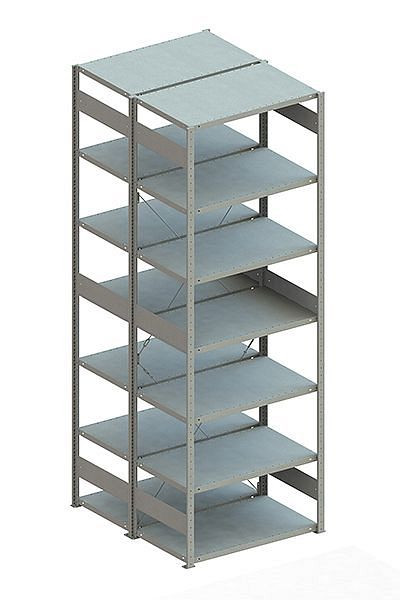Meta CLIP 230 DGR 3000x1000x600 mm, verzinkt, Bodenanzahl: 2 x 7, 20070626
