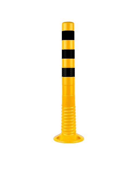 Ri-Traffic Flexible Absperrpfosten 75 cm, Gelb/Schwarz, 05-0075-11GEZ