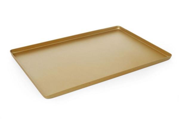 Hendi Präsentiertablett für Süßwaren Gold, LxBxH: 600x400x20 mm, 808573