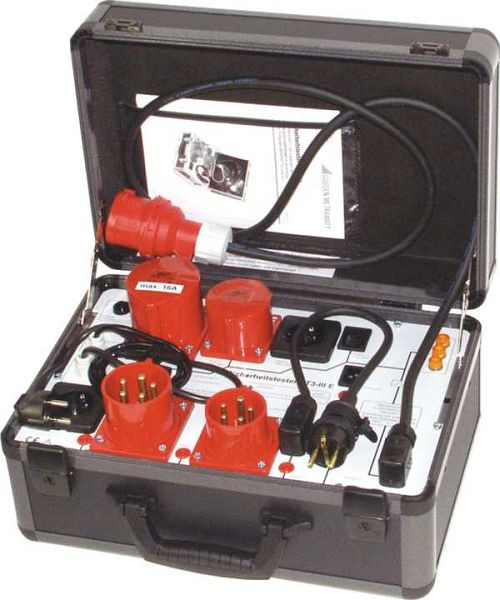 Gossen Metrawatt Adapter für aktive und passive Prüfung von Drehstromgeräten, AT3-III E (CEE 16/32 DI Adapter), Z745S