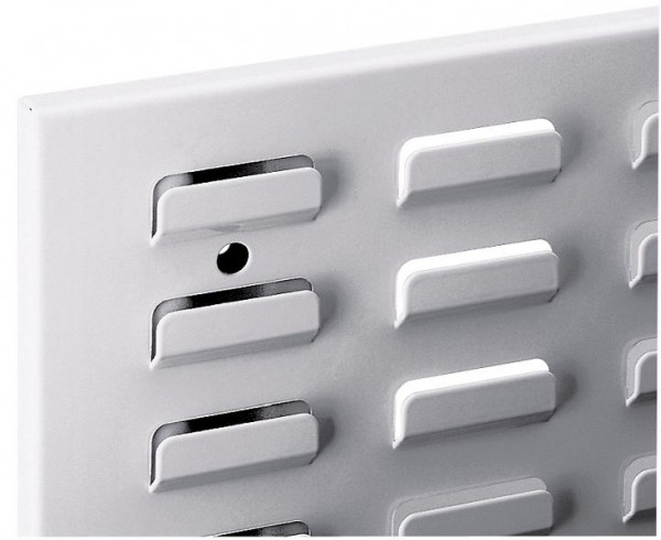 Kappes RasterPlan Schlitzplatte alufarben, B 500 x H 450 mm, Breitformat, 4202.00.0501