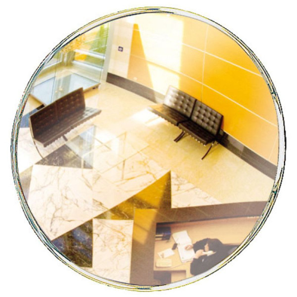 Stein HGS Überwachungsspiegel Decorativ, unzerbrechlich, rund Ø 600mm/ca. 8m/3 kg, feste Halterung, 32764