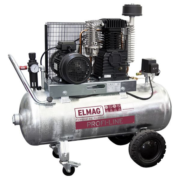 ELMAG Kompressor PROFI-LINE 'verzinkt', PL-Z 600/10/100 D, 11013