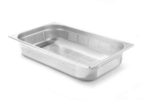 Hendi GN Behälter 1/1 perforiert, LxBxH: 530x325x100 mm, 807132
