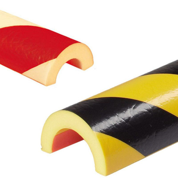 Stein HGS Rohrschutz 'Protect' Knuffi®, extrem abriebfest, gelb/schwarz, 40 - 60 mm, dc10014