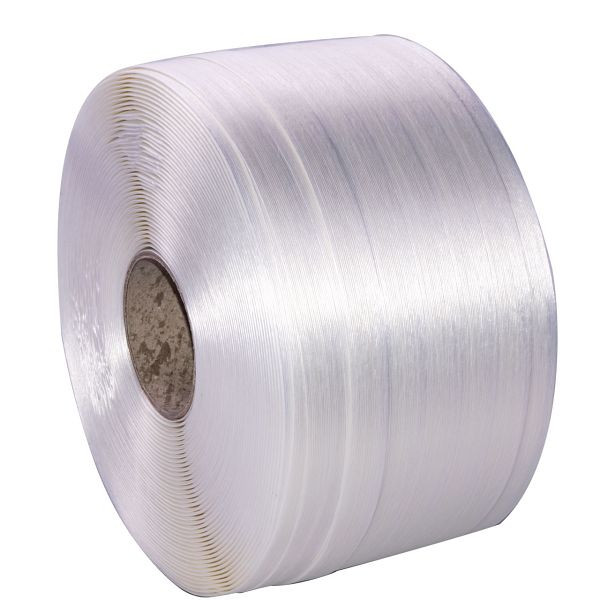 LINDER Polyester-Fadenstrukturband (Hot Melt) WG85, 25 mm, 925 daN Reißkraft, 500 m/Rolle, VE: 2 Stück, WG85