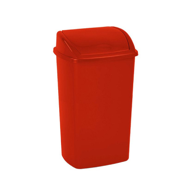 STEIN HGS Abfallbehälter, rot, Gesamthöhe 680 mm, 83462.0018