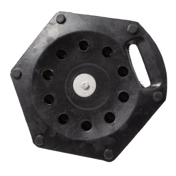 ALLPAX STOPPO XL Absperrständer Outdoor rot mit Zugband rot weiß, 10011728