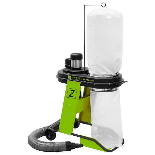Zipper Absauganlage, 550 W, Drehzahl: 2900 min/1, ZI-ASA550E