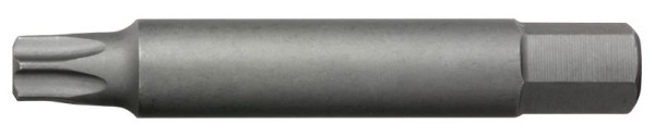 SW-Stahl Schraubendrehbit, 3/8", T-Profil, T40, lang, brüniert, 05257L-T40